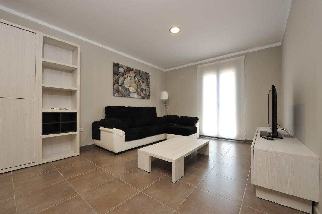 Aparthotel Meseguer Alcañiz Rum bild